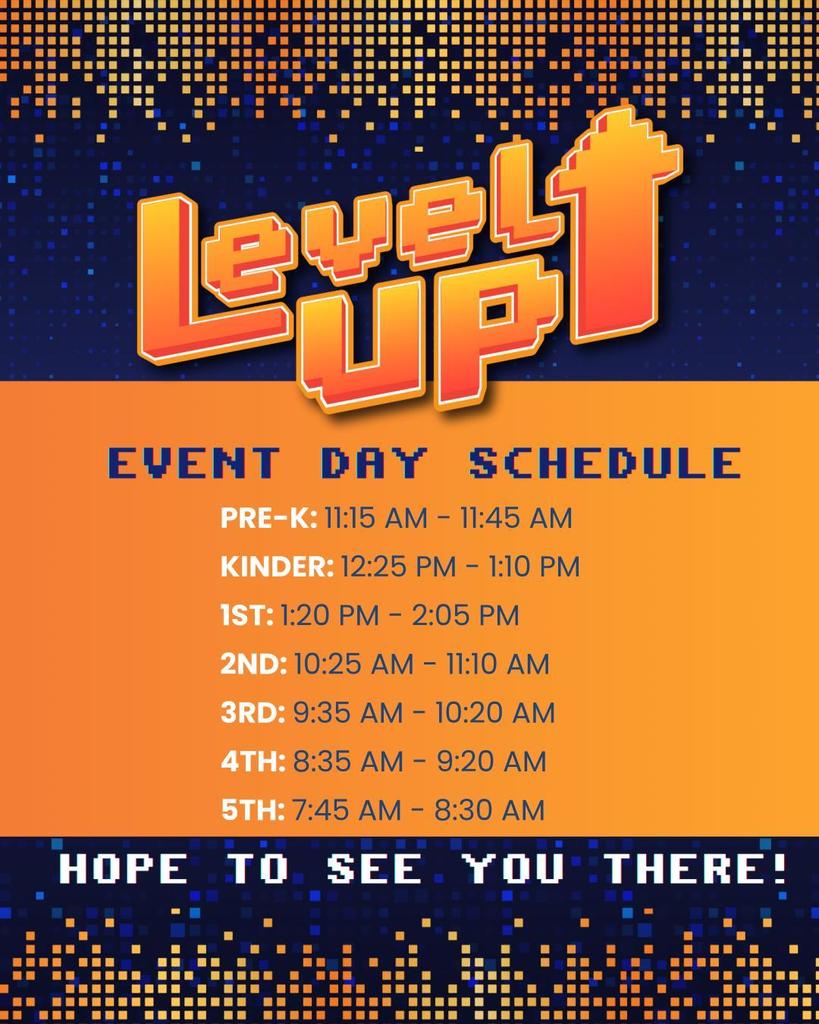 APEX Event Schedule