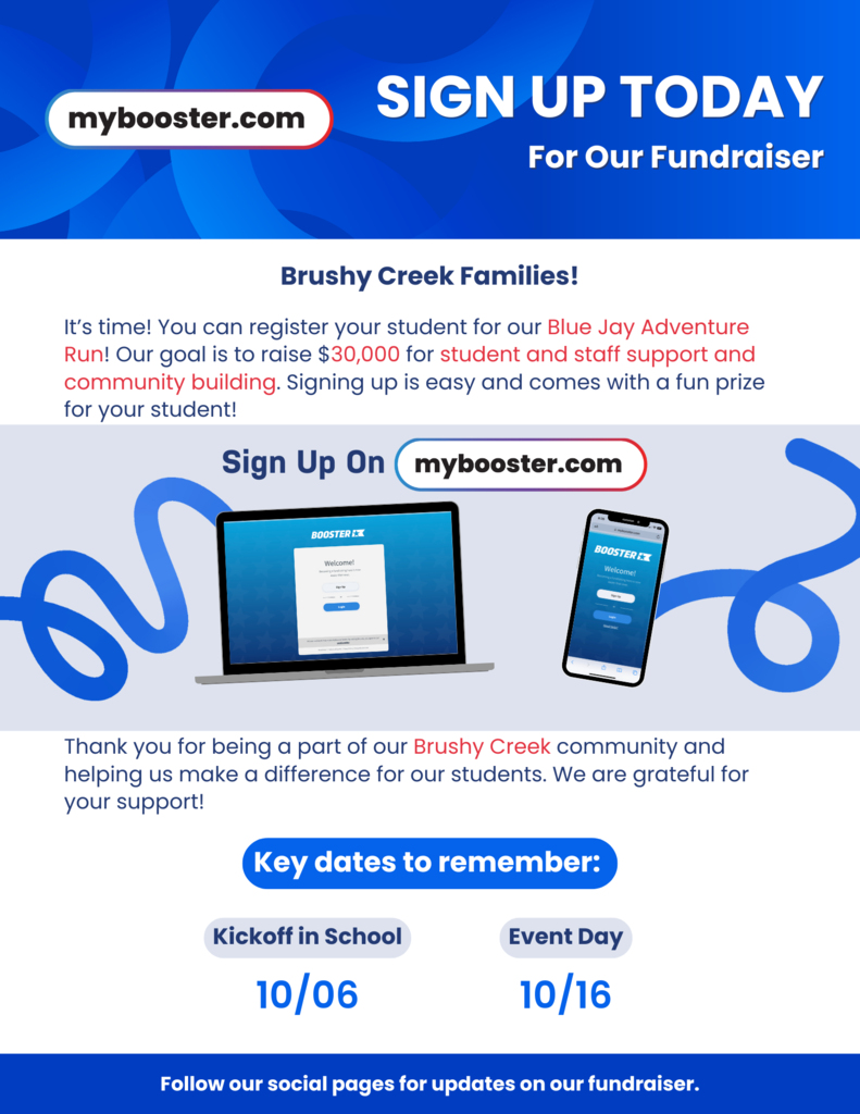 Booster-thon sign up