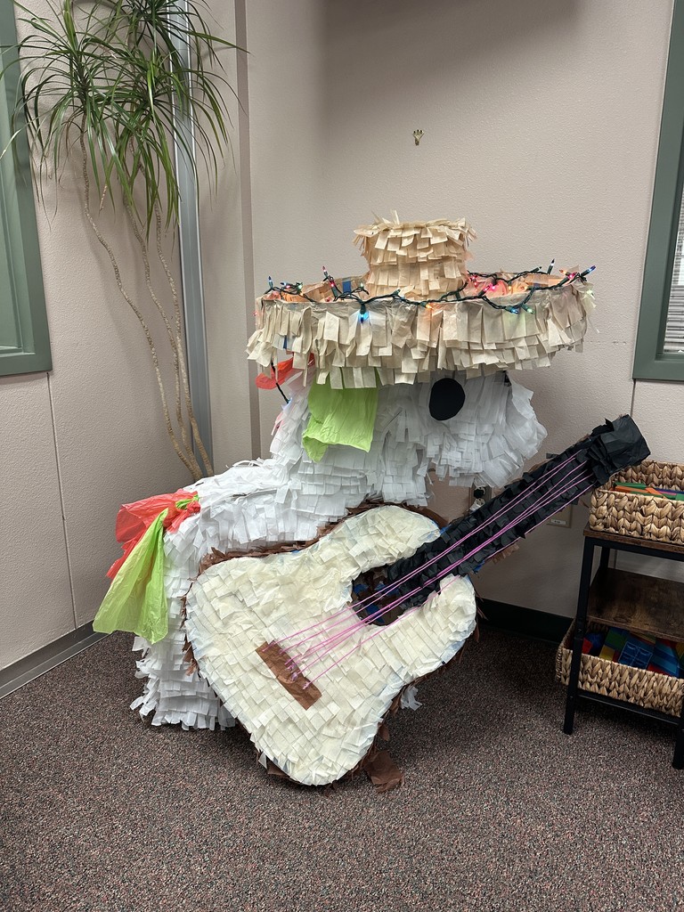 Student crafted pinatas