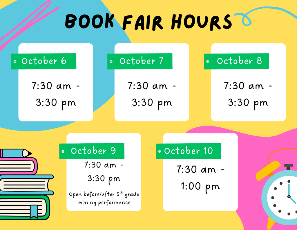Book Fair Hours