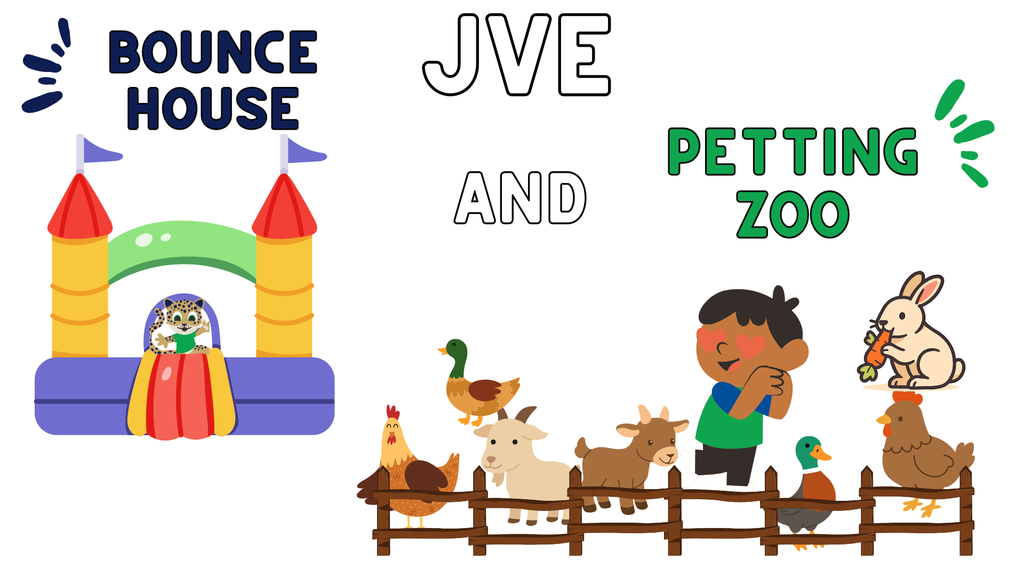 Bounce House and Petting Zoo