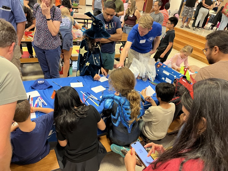 kids at steam night
