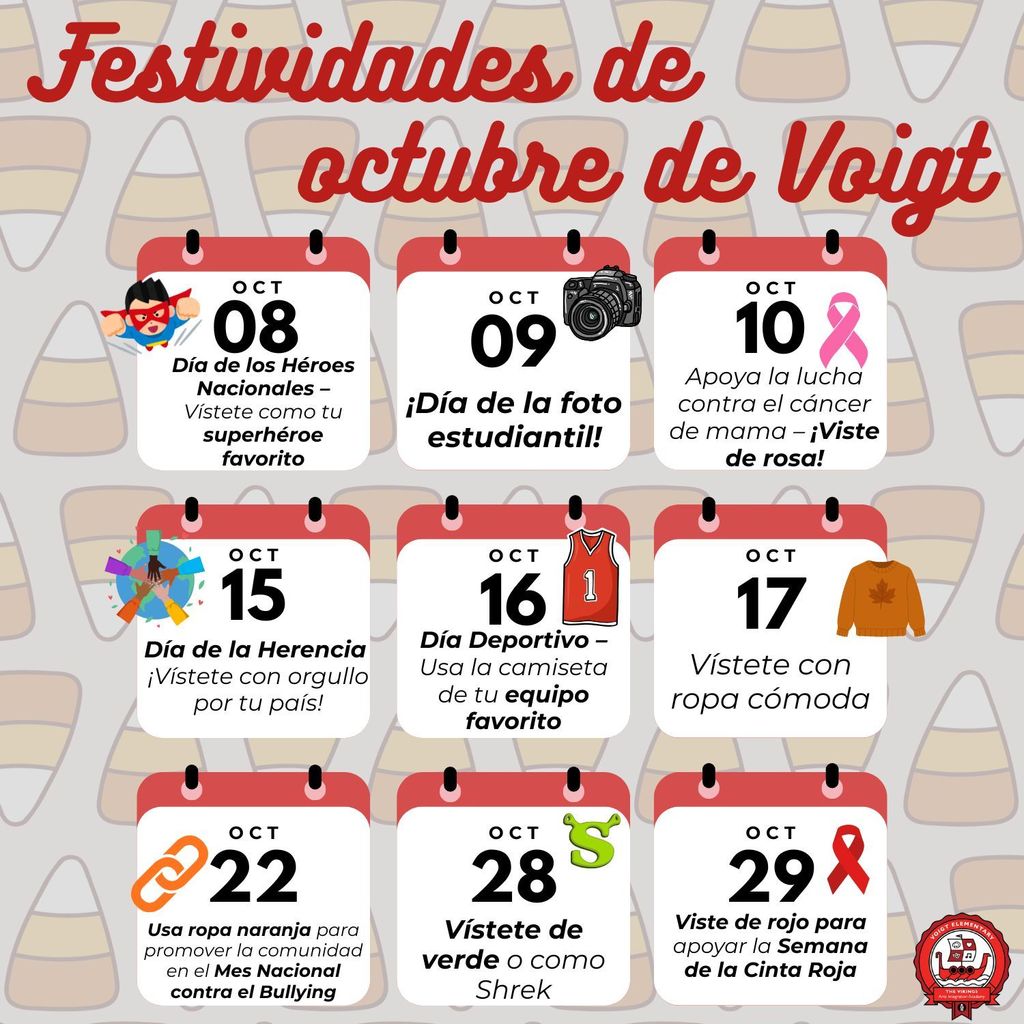 Festividades de octubre en Voigt