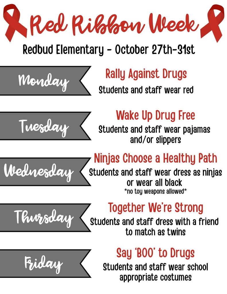 Red Ribbon Week Flyer
