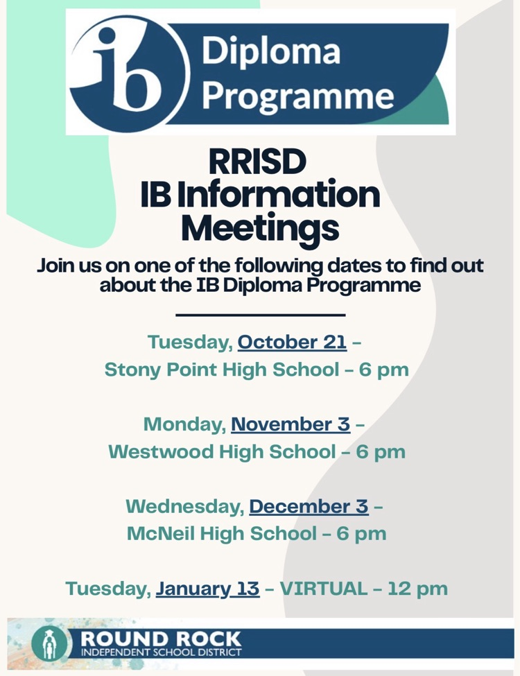 IB Information Sessions