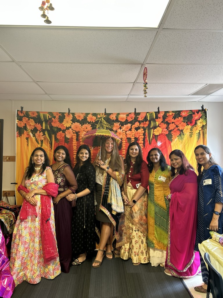 Parents with Principal Elarms