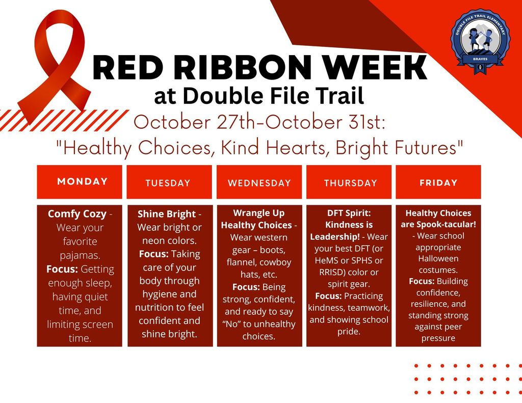 Red Ribbon Week Flyer
