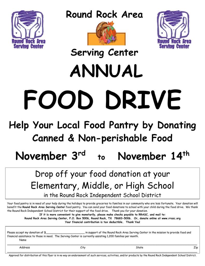 Fall Food Drive