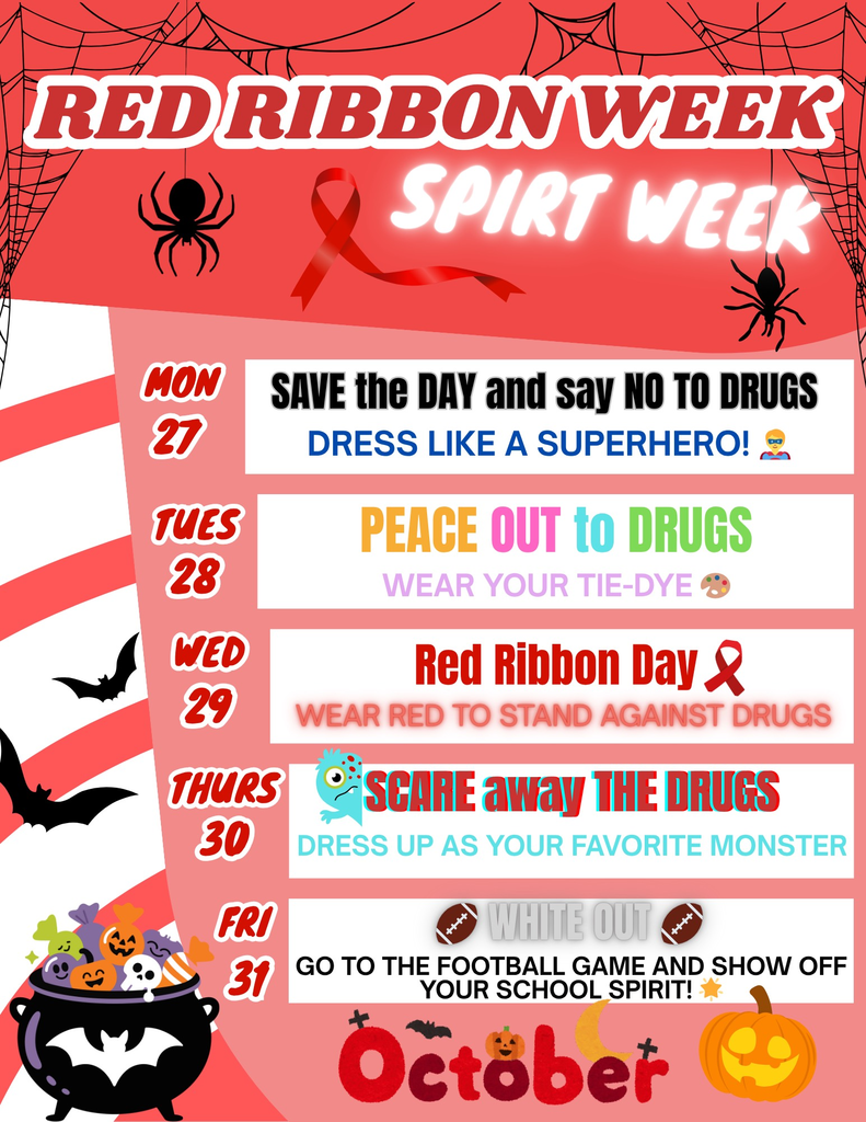 Red Ribbon Week Flyer