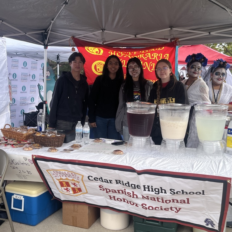 Round Rock ISD at the local dìa De Los muertos event