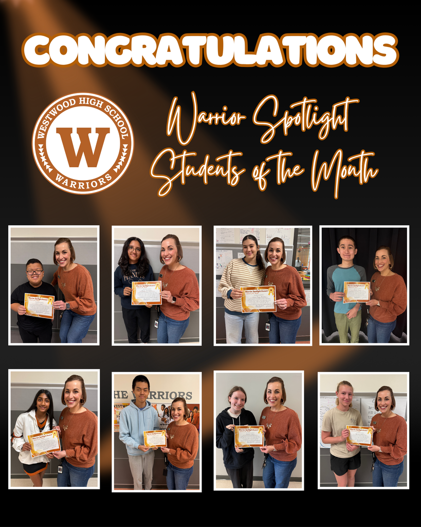 Students of the Month photos