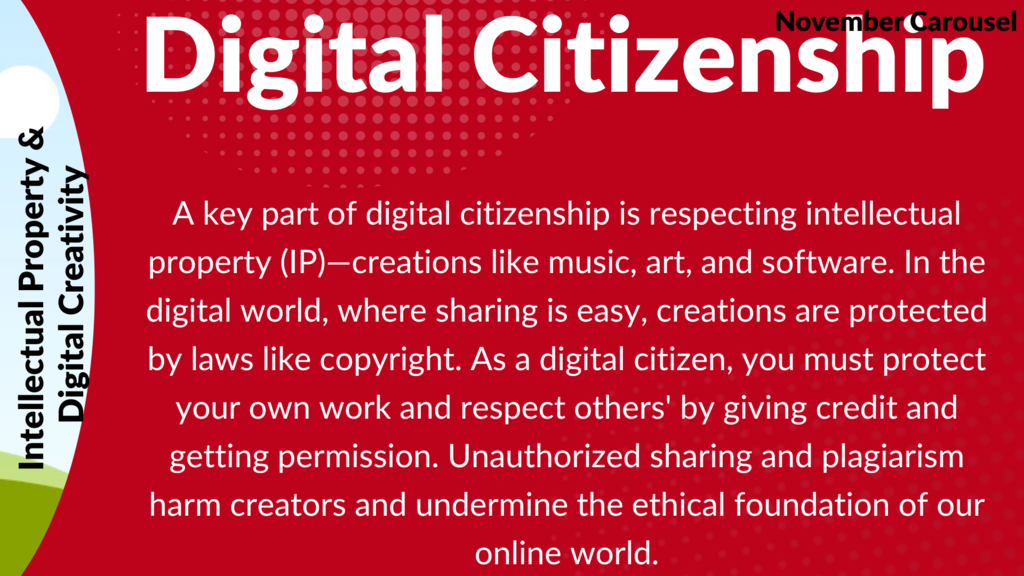 November Digital Citizenship