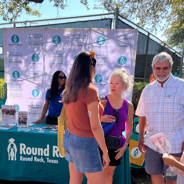 Rattan Fest 2025 Round Rock ISD booth.