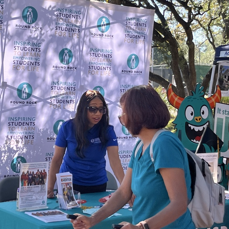 Rattan Fest 2025 Round Rock ISD booth.