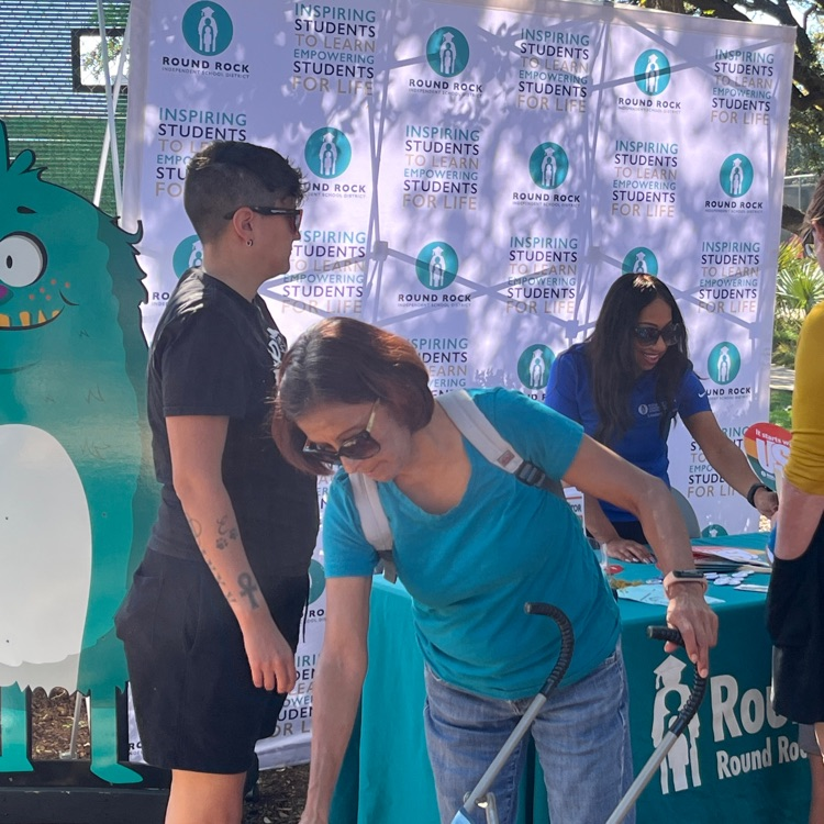 Rattan Fest 2025 Round Rock ISD booth.