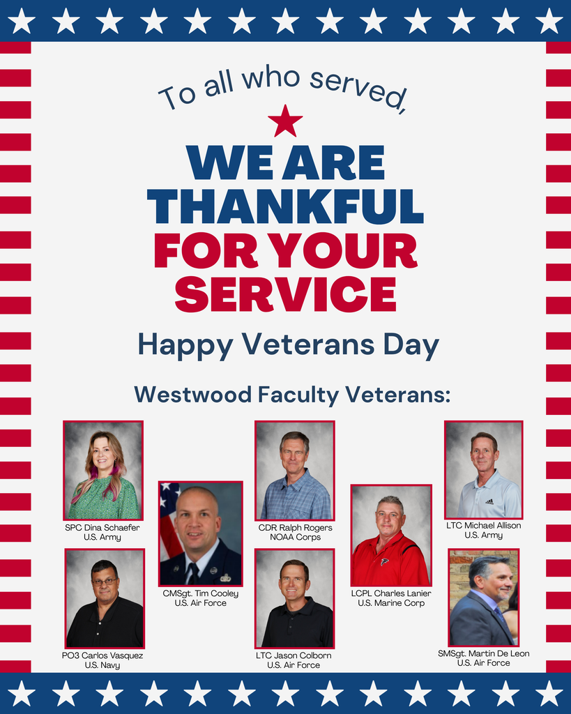Veterans Day - thank you for your service