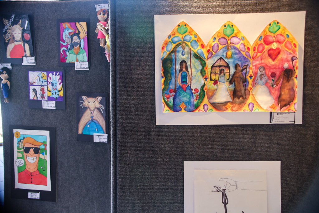 In the Middle - Middle School Art Show 2025
