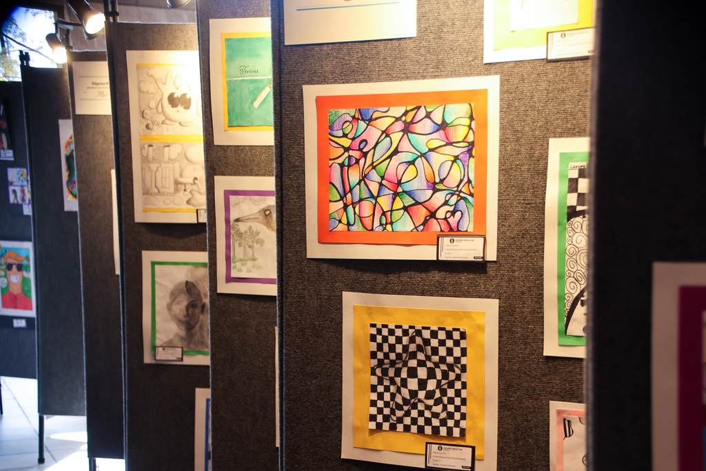 In the Middle - Middle School Art Show 2025