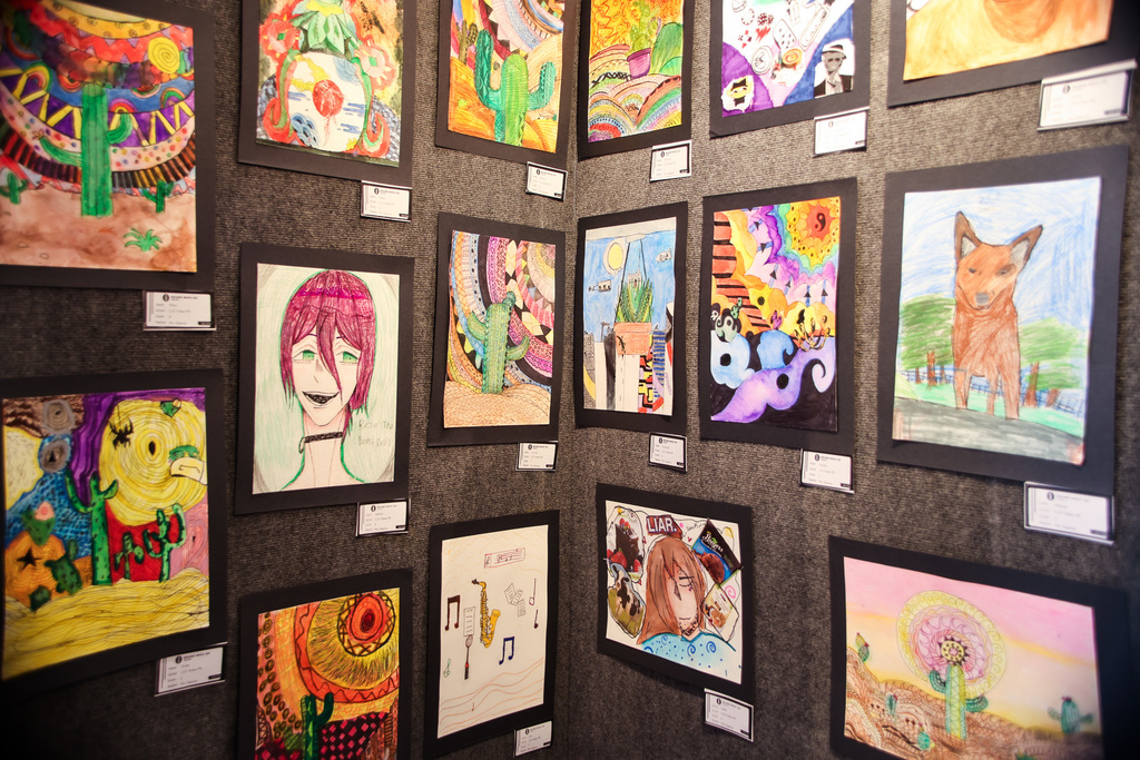 In the Middle - Middle School Art Show 2025