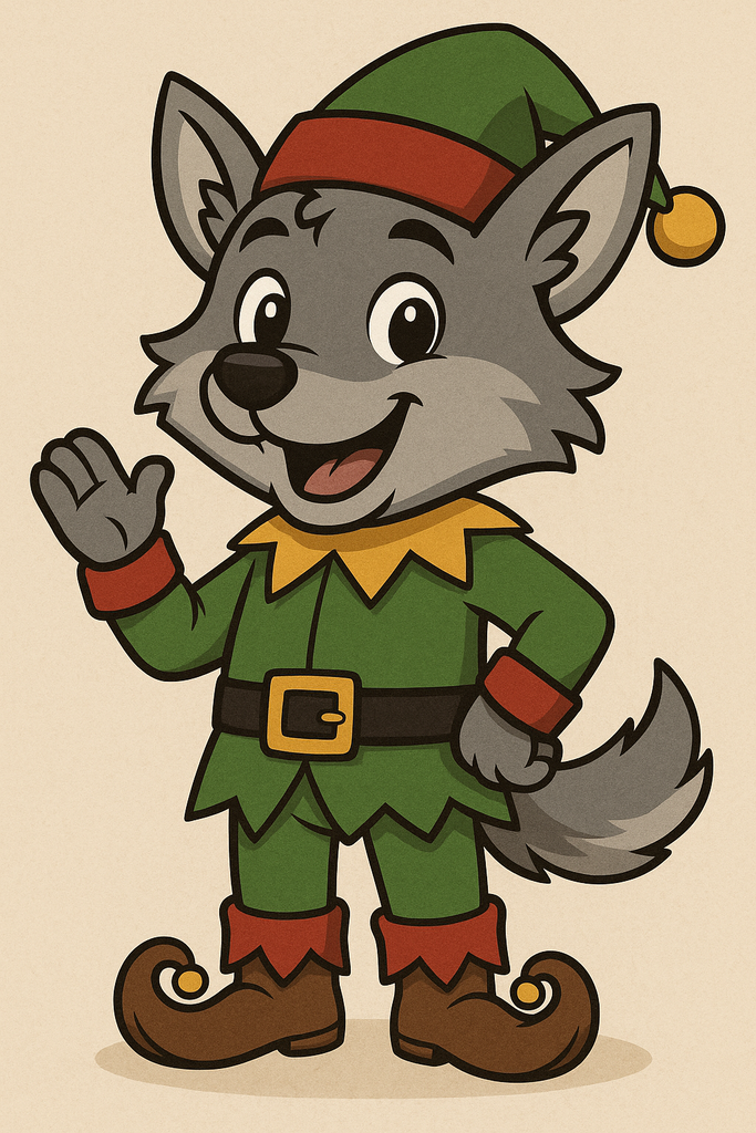 Lobo Christmas Elf