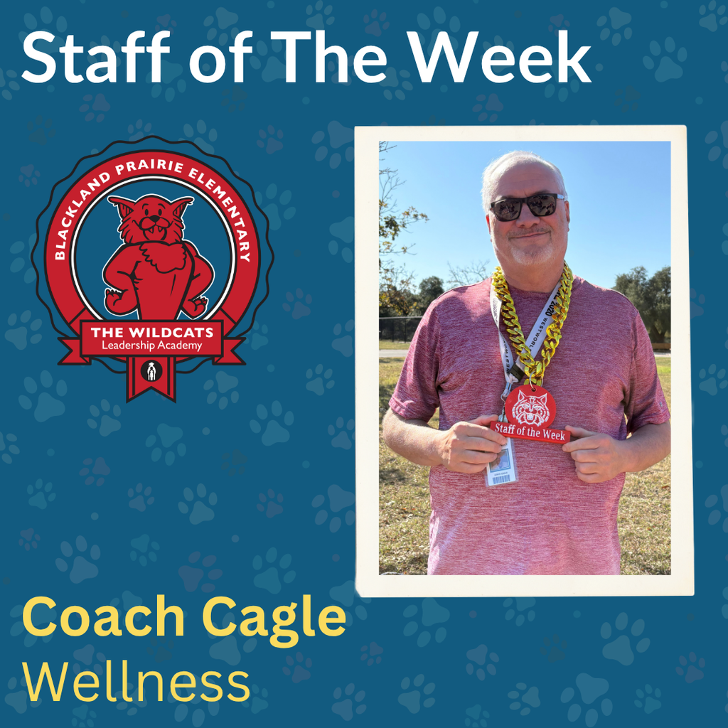 Staff of The Week - Cagle
