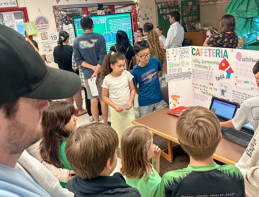 Caldwell Heights IB students