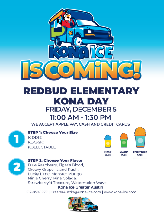 Kona Ice this Friday