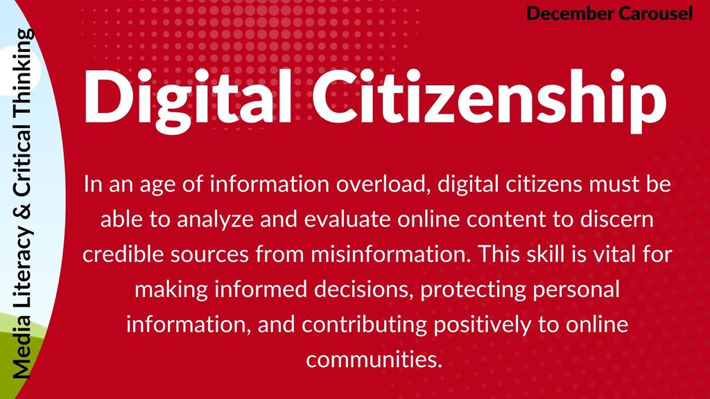 December Digital Citizenship