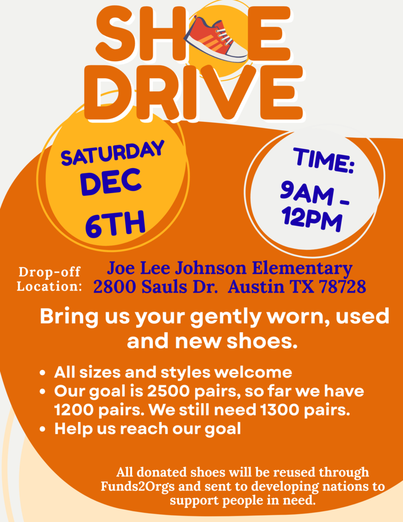 Shoe Drive Dec 6th