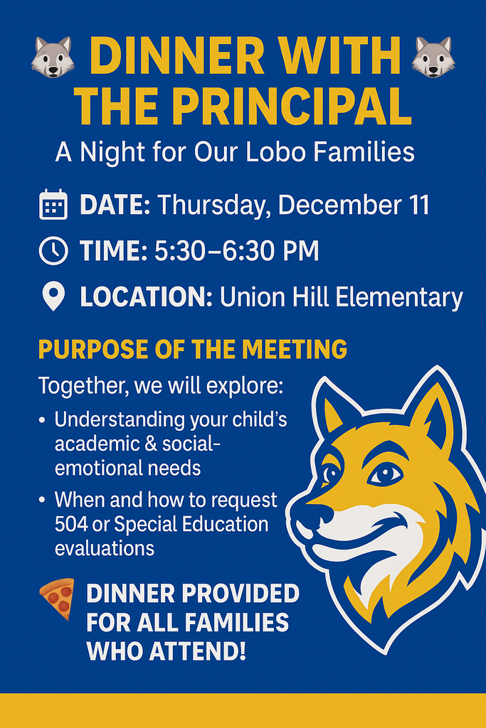 Dinner with the Principal