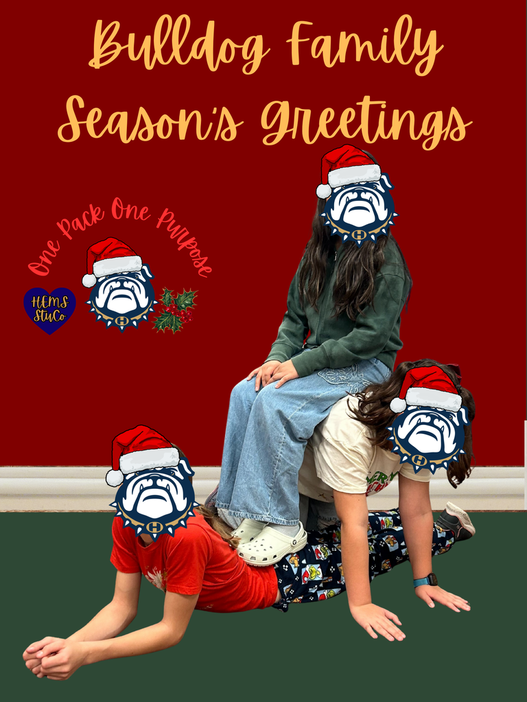 Student Council Bulldog Family Season's Greetings