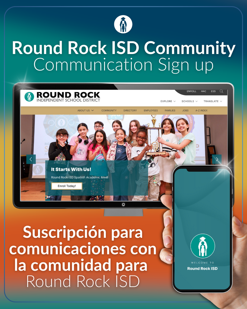 Round Rock ISD Community Communication Sign Up