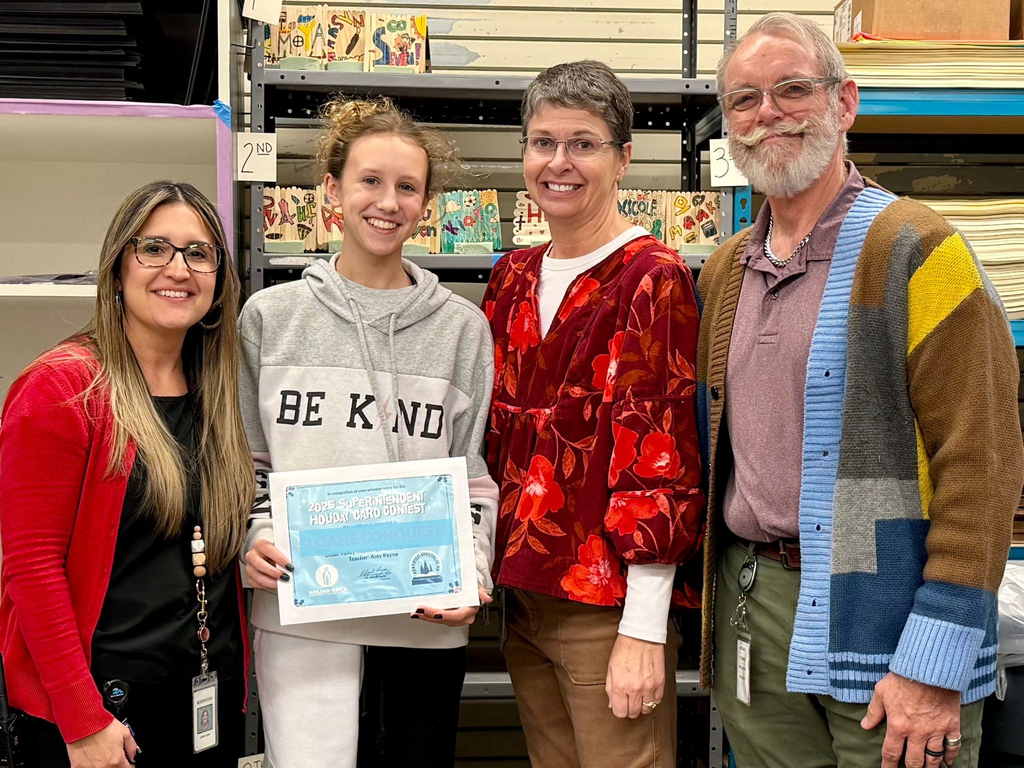 2025 Holiday Card winner