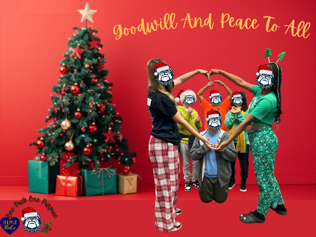 Goodwill and peace to all.