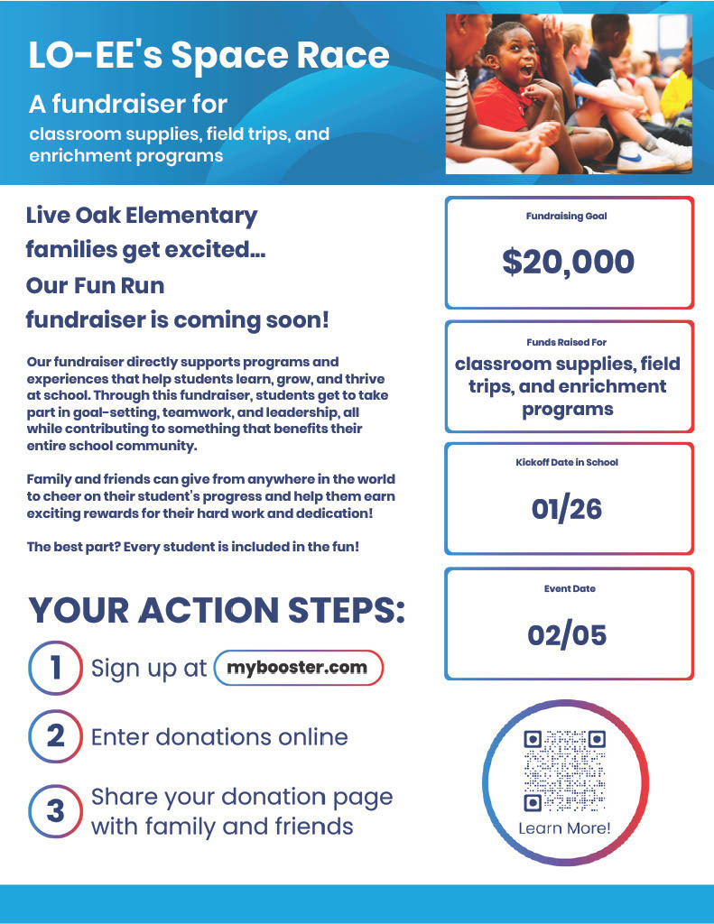 LO-EE's Space Race Flyer