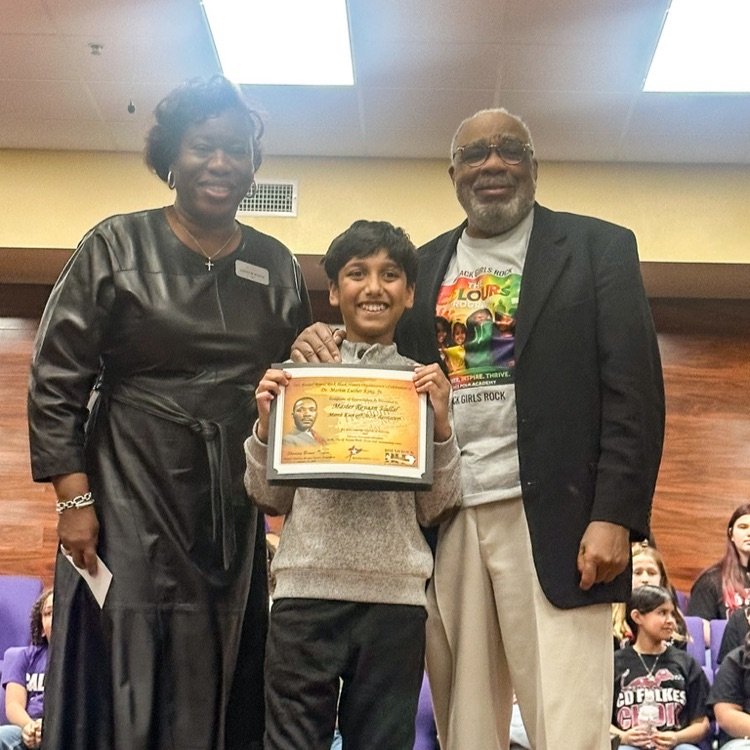 2026 Round Rock MLK Walk with community members