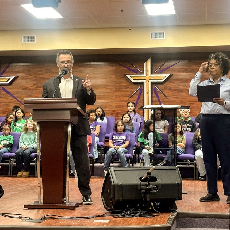 2026 Round Rock MLK Walk with community members