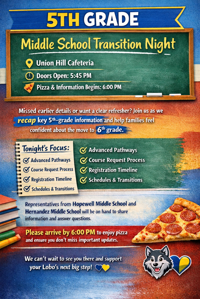 5th Grade Transition English