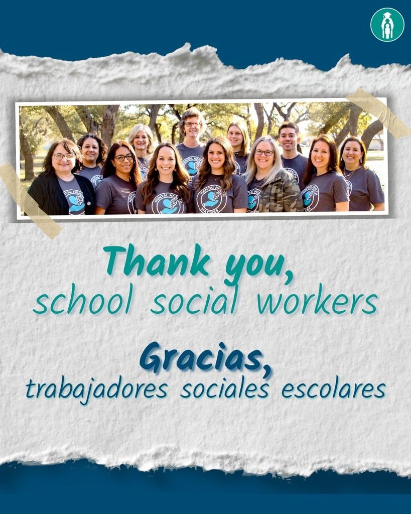 Thank you, school social workers. Gracias, trabajadores sociales escolares