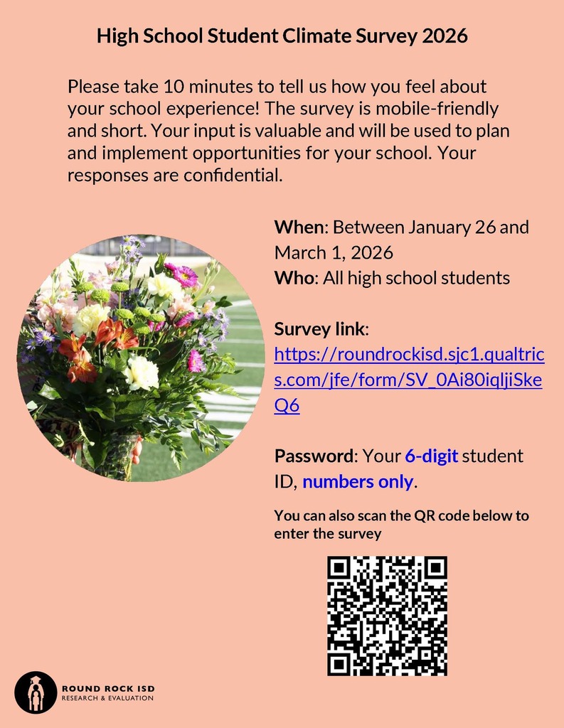 High School Student Climate Survey 2026