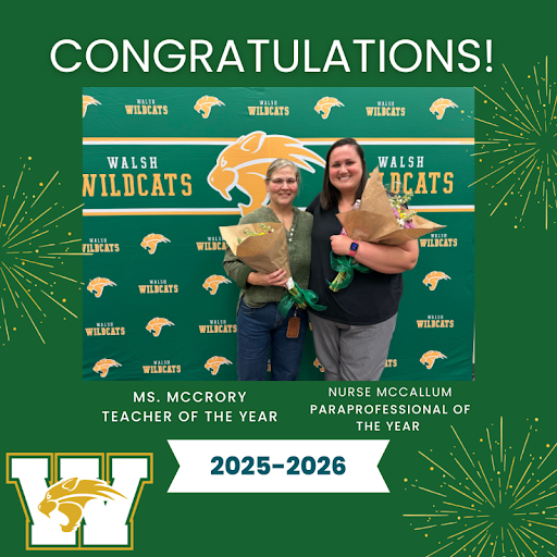 Teacher and Para of the year!