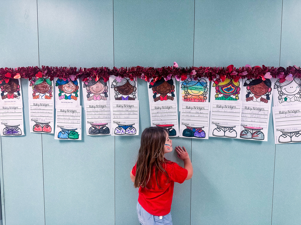 Gattis Elementary's Black History Community Event with student performers and artwork