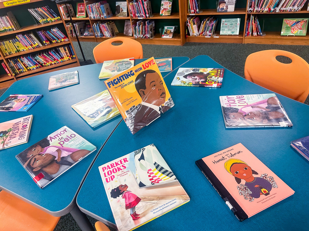 Gattis Elementary's Black History Community Event with student performers and artwork