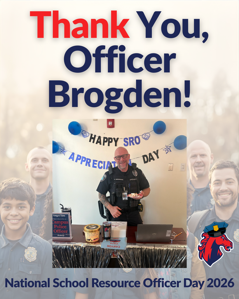 Happy SRO day - officer Brogden