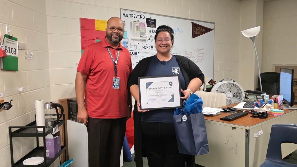 Teacher of the Year: Ms. Samantha Trevino