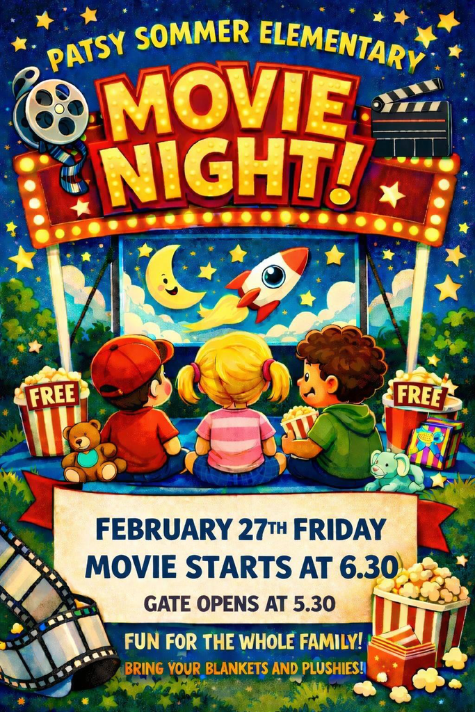 Movie Night This Friday Flyer