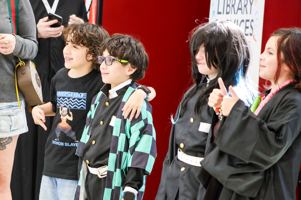 Vendors and Round Rock ISD staff and students at the 2026 Comic Con Event