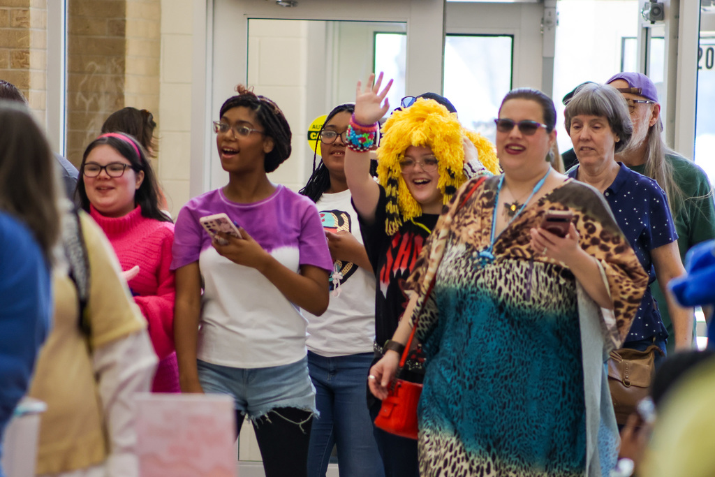 Vendors and Round Rock ISD staff and students at the 2026 Comic Con Event