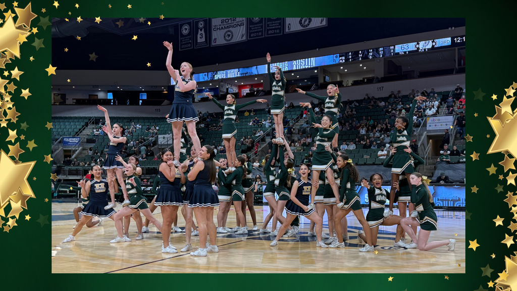 walsh cheer at austin spurs game