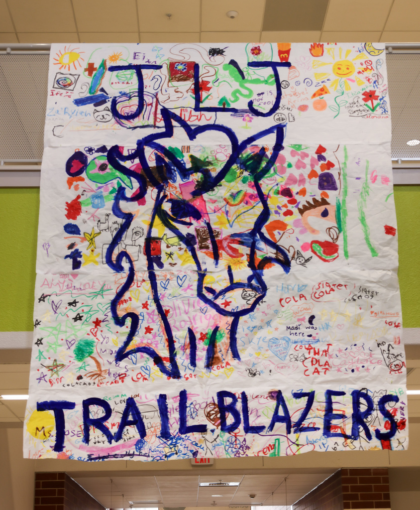 Campus created mural